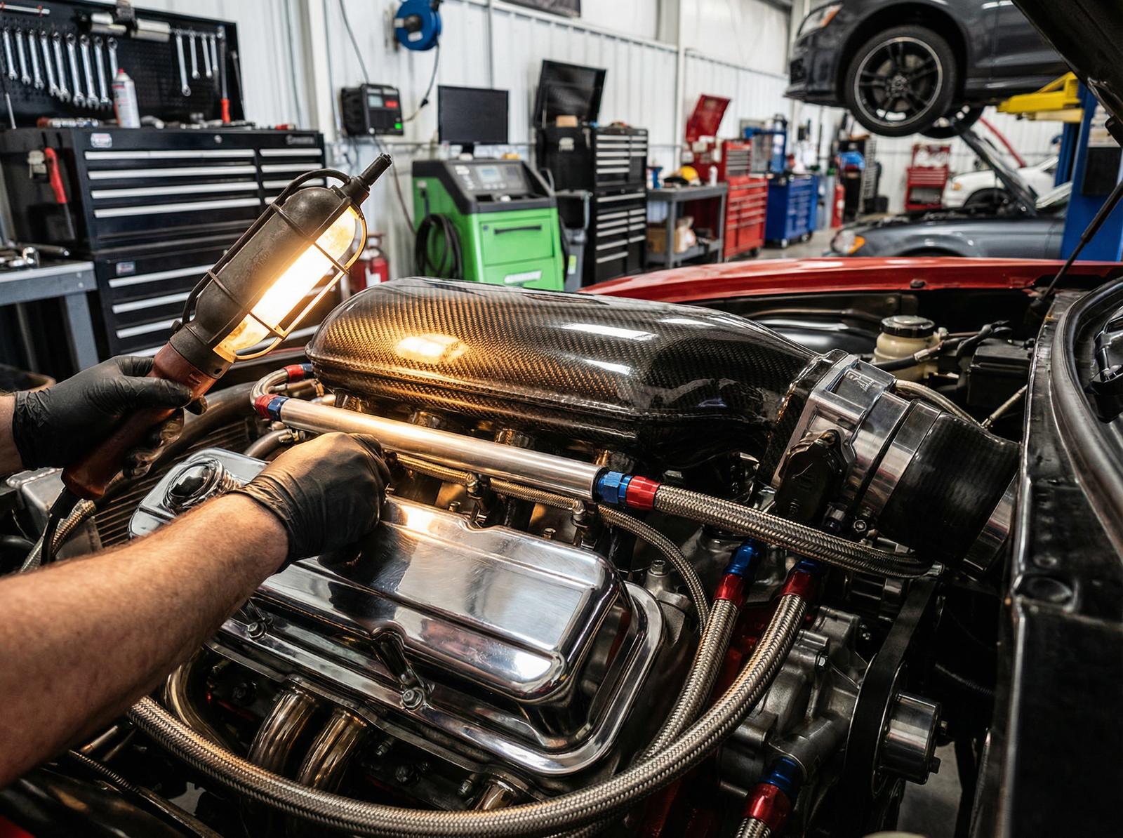 小马拉大车修车视频